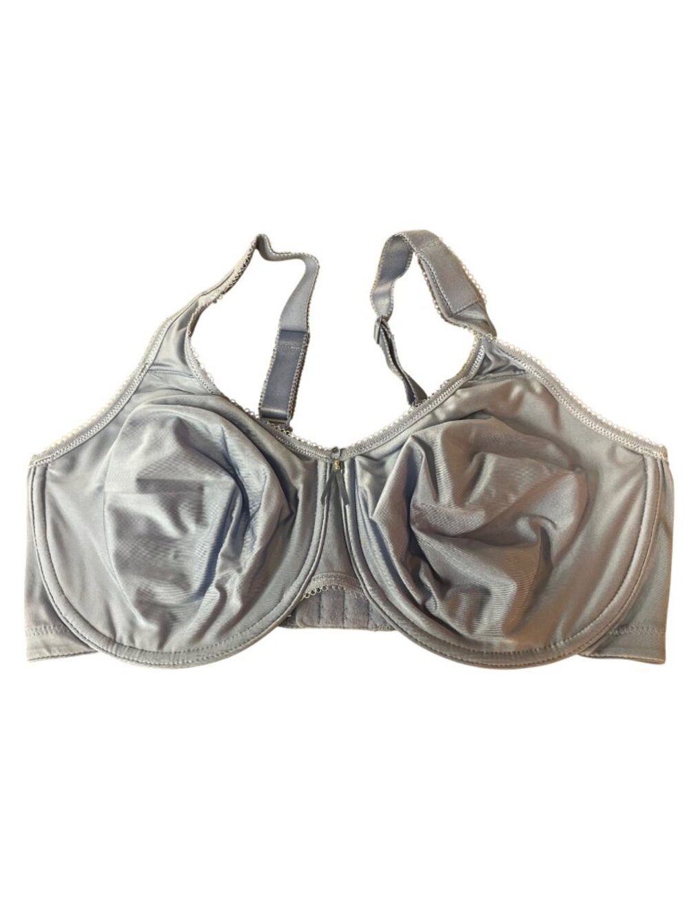 Wacoal Basic Beauty Full Figure Seamless Underwire Bra Blue Sz 40DD 855192